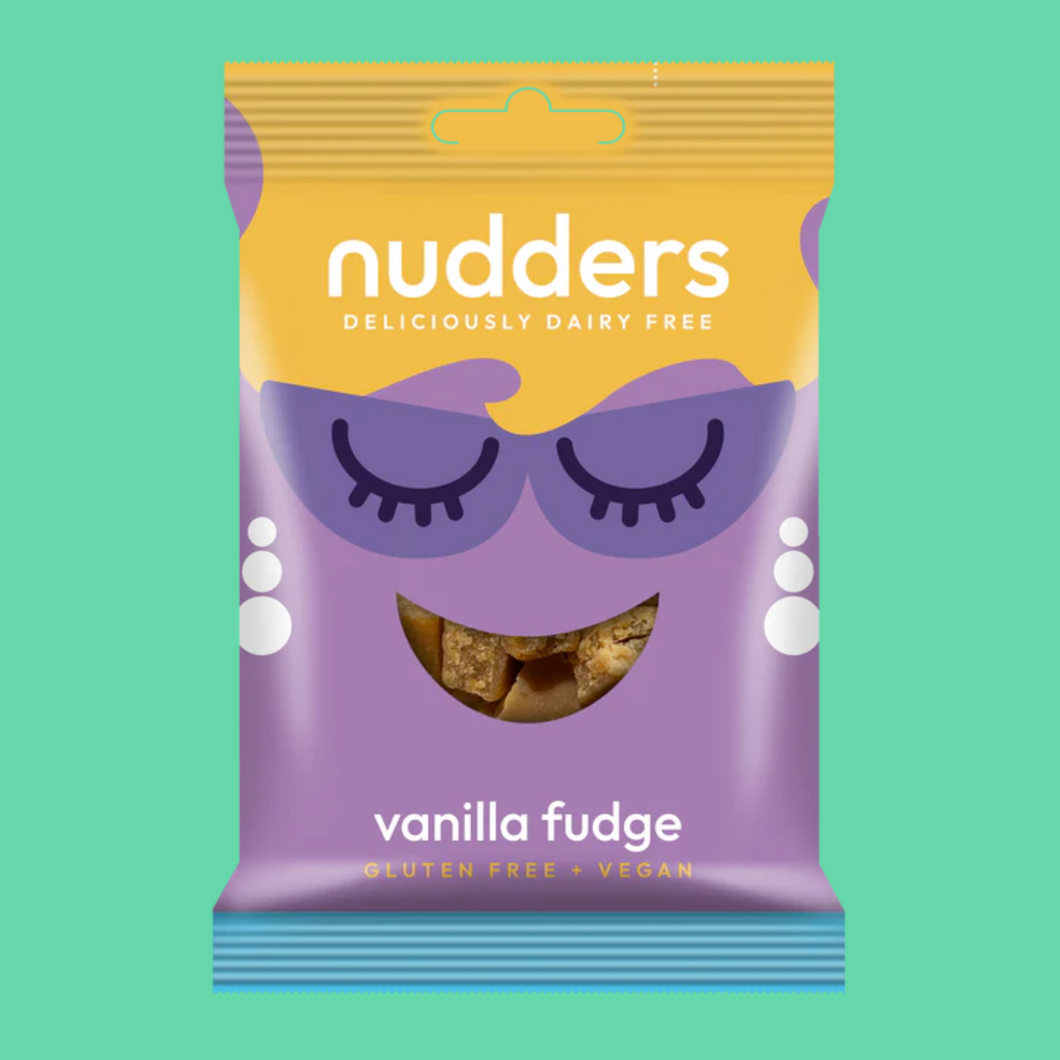 Fabulous Freefrom Factory Nudders Vanilla Fudge Bites 65g