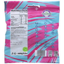 Freedom Confectionery Super Sour Gummy Worms 100g