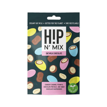 H!P N' Mix Crunchy Caramel Peanuts, Pretzel & Raspberry Oat M!lk Chocolate Pouch 90g