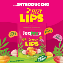 Jealous Sweets Fizzy Lips Grapefruit & Peach Bag 40g
