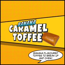 Jeavons Banoffee Banana Caramel Toffee Slab 55g