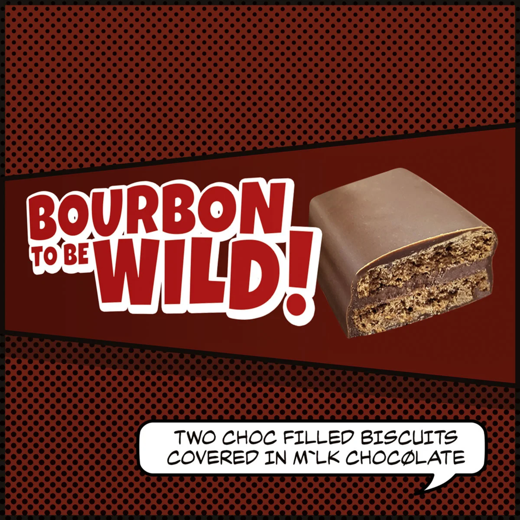 SALE (Best Before 20/01/2026) - Jeavons Chocolate Biscuit Bourbon To Be Wild! Bar 44g