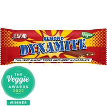 Jeavons Dynamite Thin Crisp Almond Toffee Milk Chocolate Bar 45g Viva! Shop