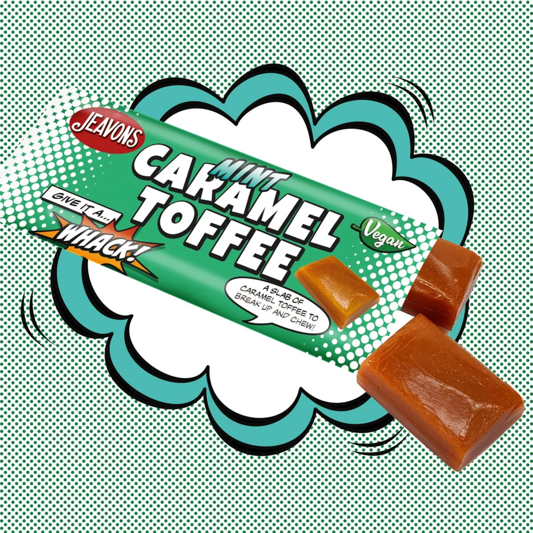 Jeavons Mint Caramel Toffee Slab 55g