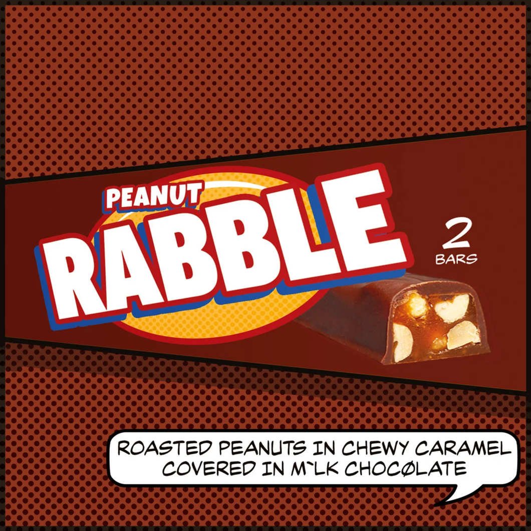 Jeavons Rabble Milk Chocolate Bar 62g