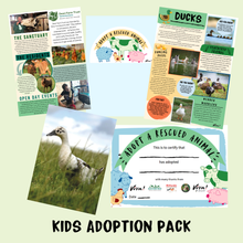 Kids Adoption Pack - June the Duck
