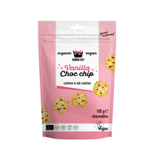 Kookie Cat Vanilla Chocolate Chip Cashew & Oat Mini Cookies 100g