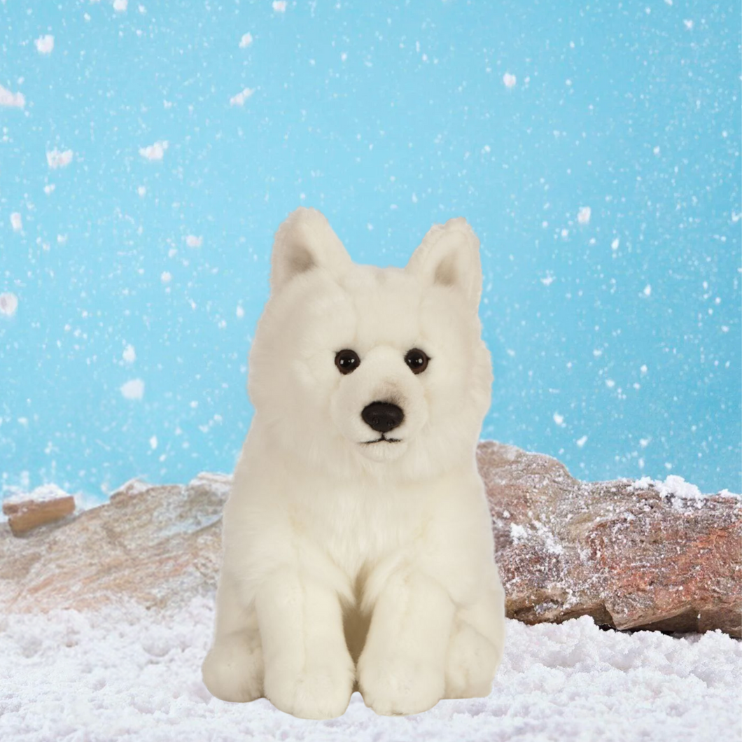 Arctic fox plushie hotsell