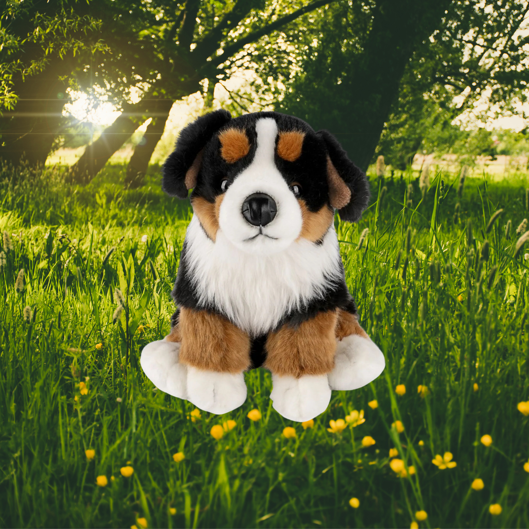 Bernese mountain on sale dog plush toy