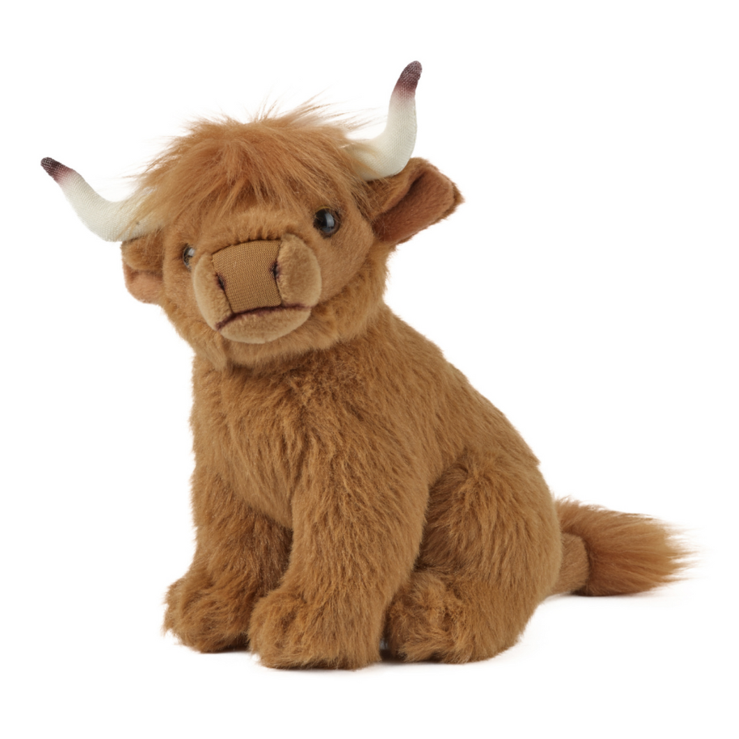 Living Nature Plush Highland Cow Toy Gifts for Life Viva