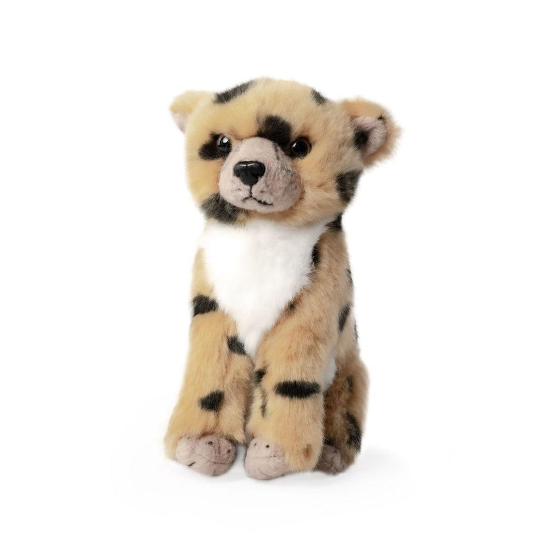 Living Nature Sitting Cheetah Cub Plush Toy Viva! Shop