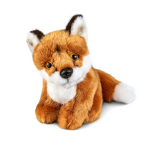 Living Nature Sitting Plush Fox Viva! Shop