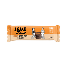 LoveRaw Mlk Choc Peanut Butter Cups 39g