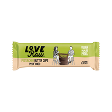 LoveRaw M:lk Choc Pistachio Butter Cups 39g