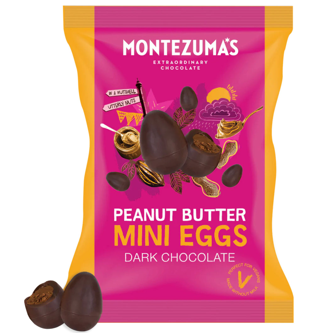 Montezuma's Peanut Butter Dark Chocolate Easter Mini Eggs 120g