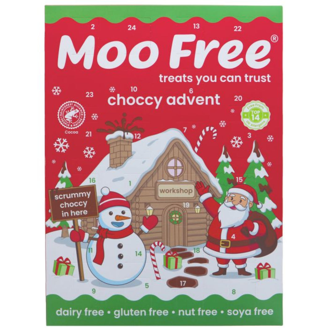 Moo Free M'lk Choc Advent Calendar