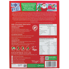 Moo Free Vegan 'Milk' Chocolate Advent Calendar 70g Viva! Shop