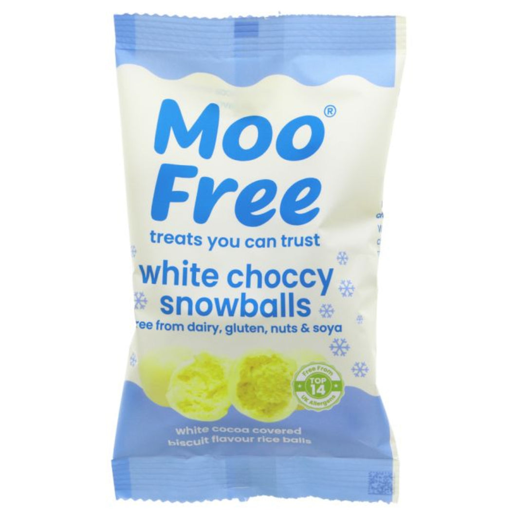 Moo Free White Chocolate Snowballs