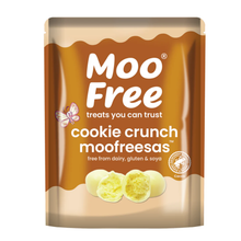 Moo Free cookie crunch moofreesas packaging on a white background