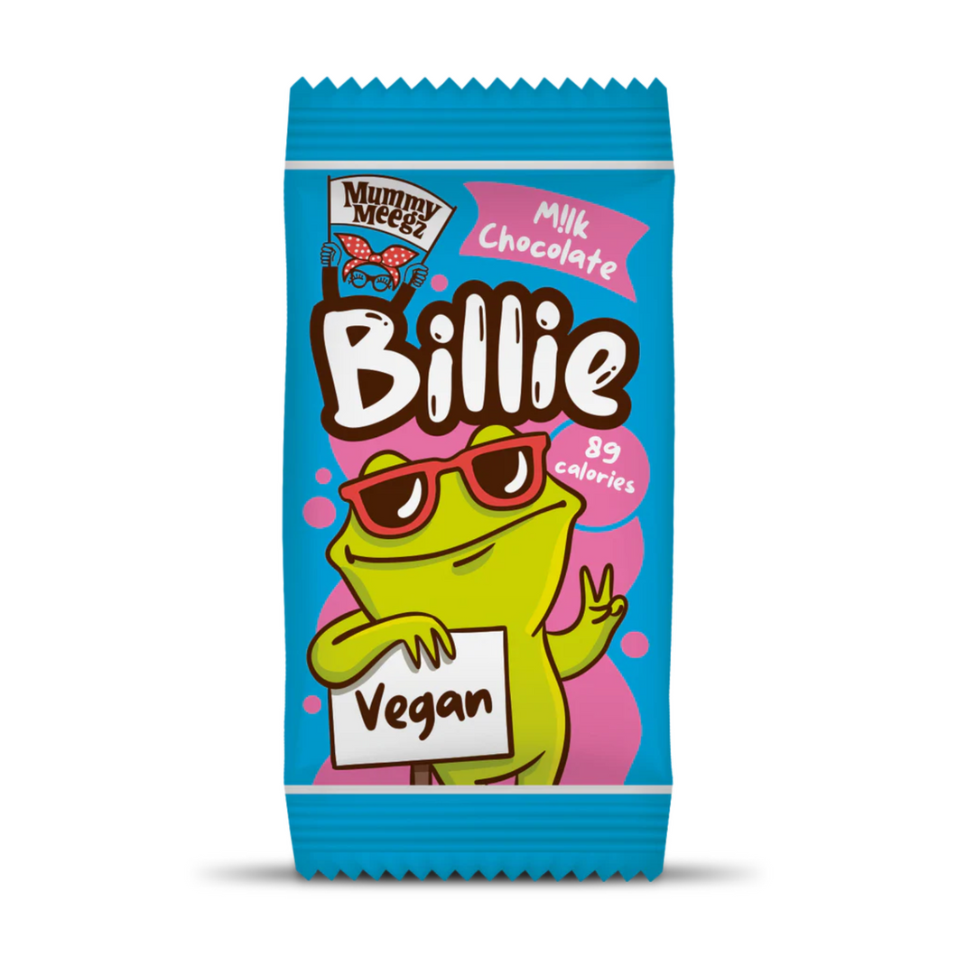Mummy Meegz Billie Vegan Oat M!lk Chocolate Frog Bar 16g Viva! Shop