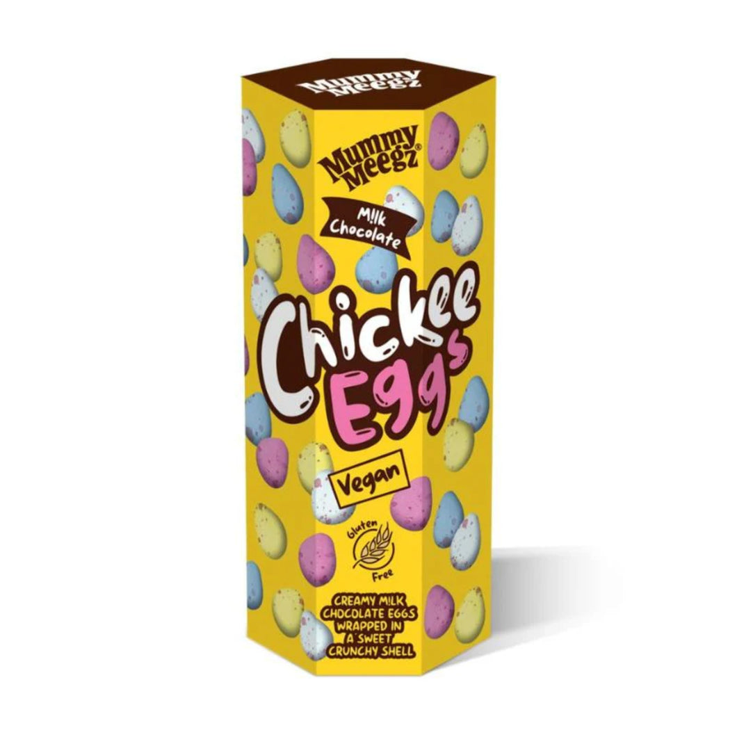 Mummy Meegz Chickee Eggs M!lk Chocolate Mini Eggs Tube