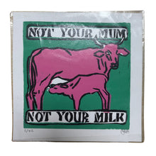 Not Your… Lino Print Series by C Hoy