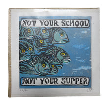 Not Your… Lino Print Series by C Hoy