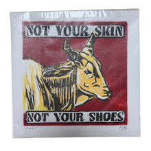 Not Your… Lino Print Series by C Hoy