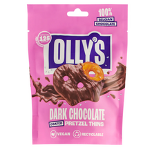 Olly's Dark Chocolate Coated Pretzel Thins 90g
