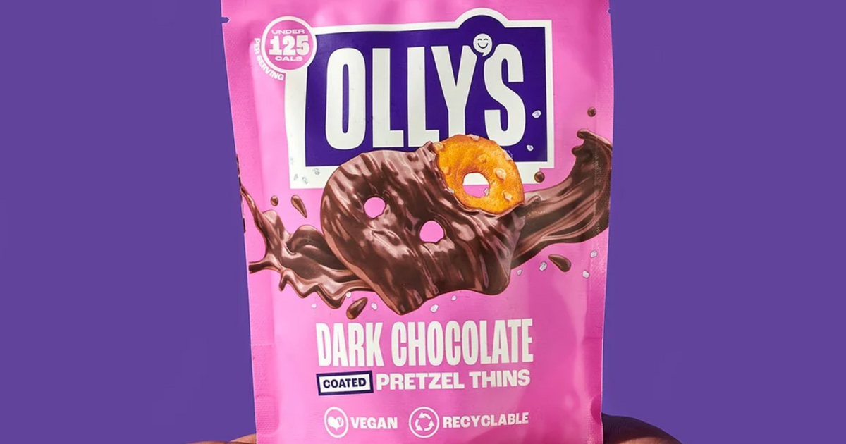 Olly's Dark Chocolate Coated Pretzel Thins 90g Gifts for Life Viva!