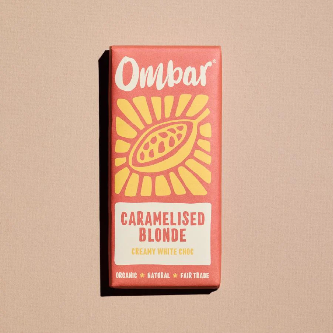 Ombar Blonde Caramalised White Chocolate