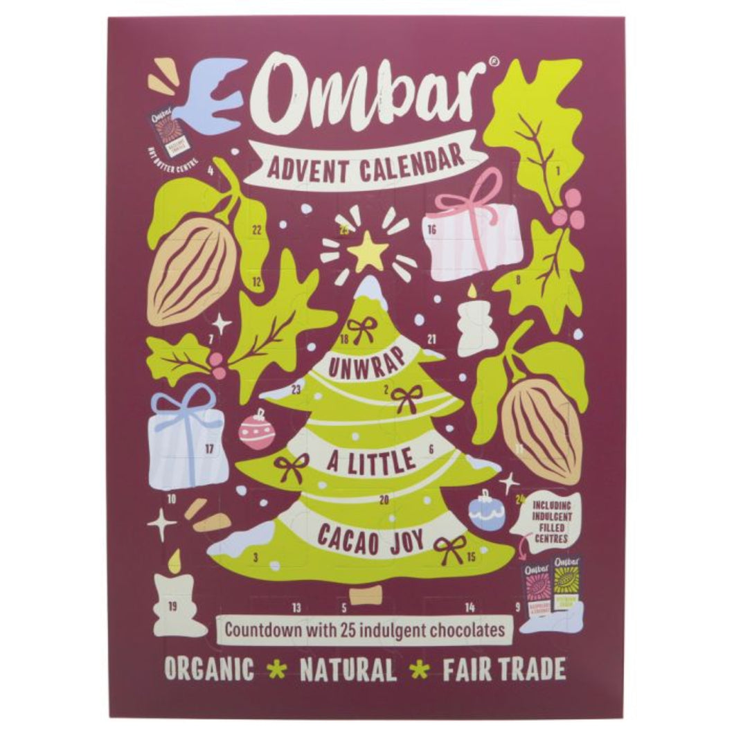 Ombar Chocolate Advent Calendar 125g