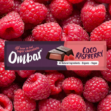Ombar Chocolate Coco Raspberry Chocolate Bar 42g