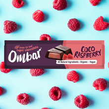 Ombar Chocolate Coco Raspberry Chocolate Bar 42g