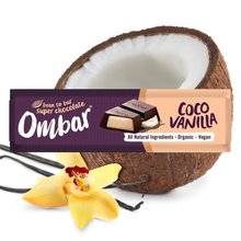 Ombar Chocolate Coconut Vanilla Chocolate Bar 42g