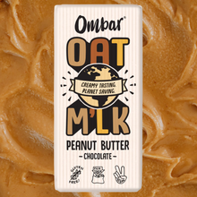 Ombar Oat M'lk Chocolate Peanut Butter Bar 70g