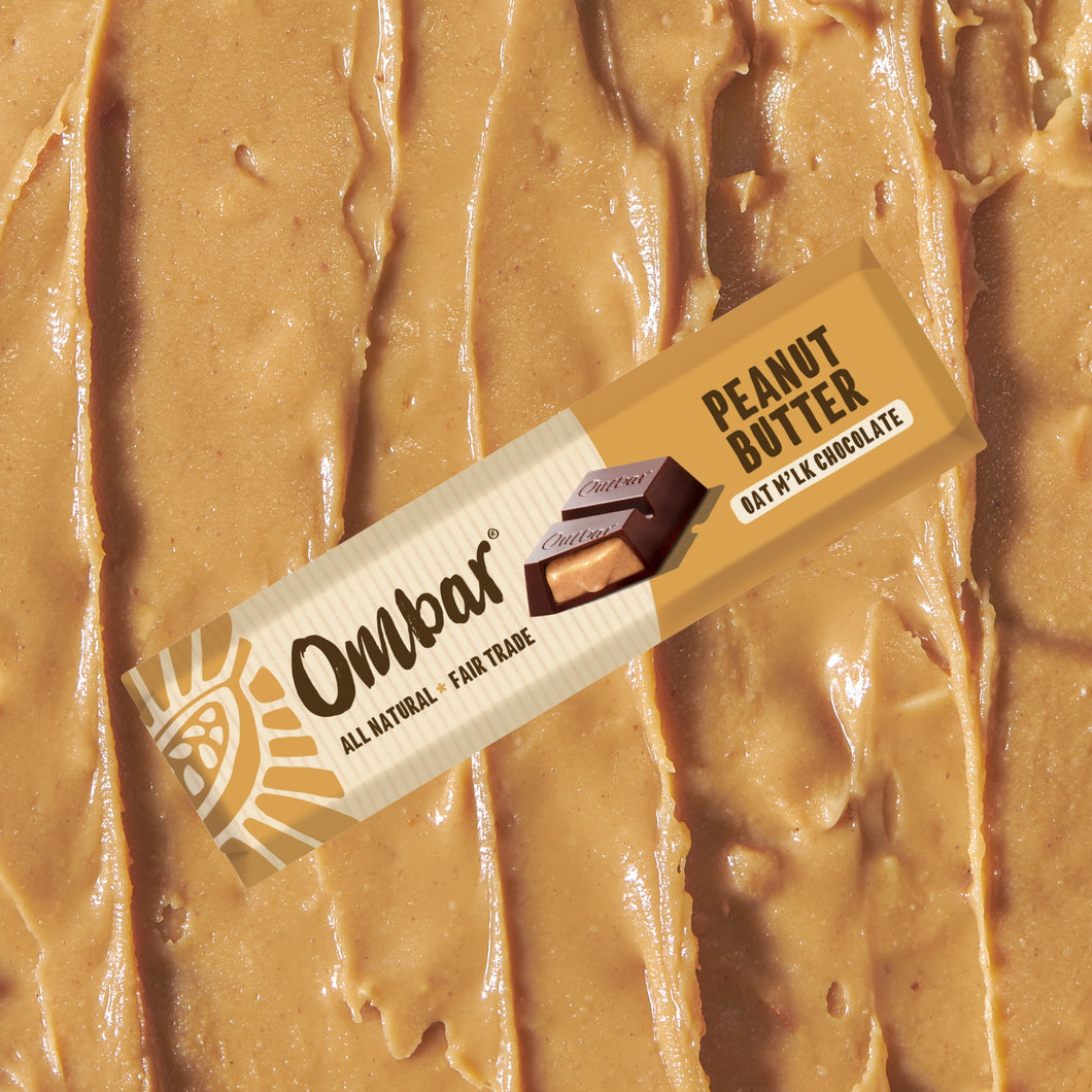 Ombar Chocolate Peanut Butter Chocolate Bar 42g
