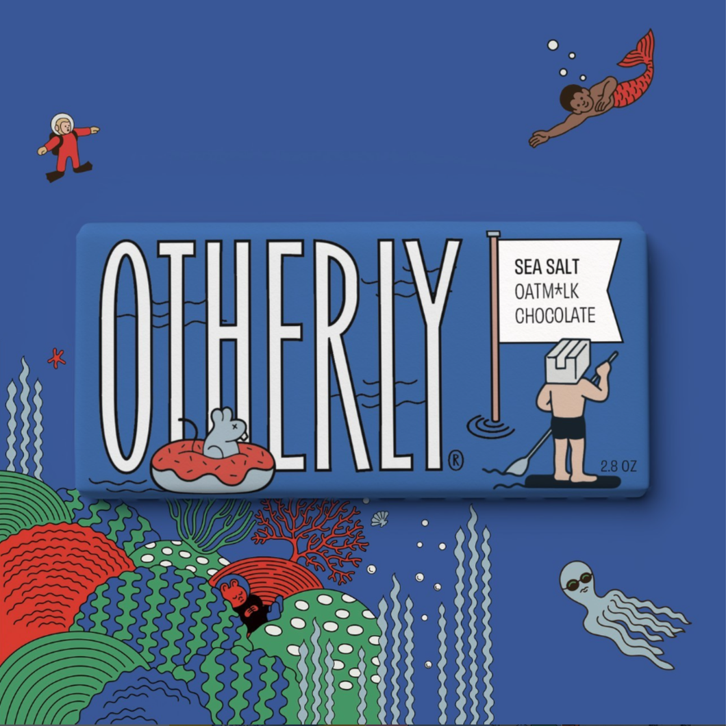Otherly Oat M*lk Chocolate Sea Salt Bar 25g