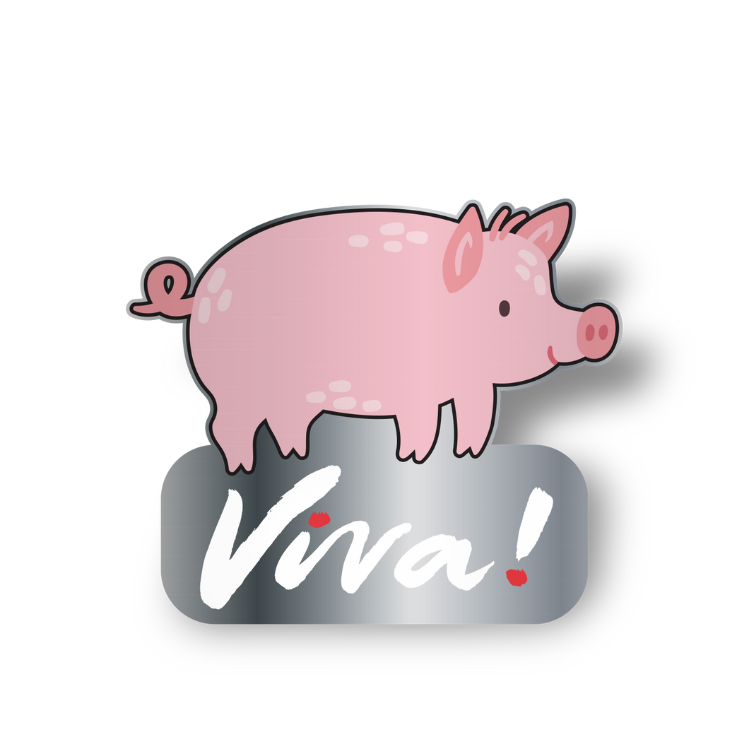 Pig Pin Badge
