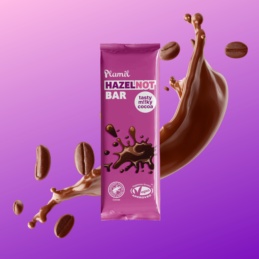 Plamil Hazelnot Chocolate Bar 40g