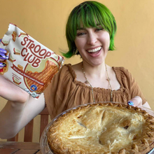 Stroop Club Vegan Organic Apple Pie Stroopwafels 2 Pack 60g