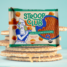 Stroop Club Vegan Organic Gluten Free Stroopwafels 2 Pack 60g