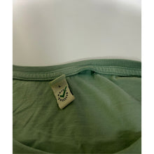 SALE - Please Be Nice Women's Rolled Sleeve Jersey Tee - Stone Washed Sage Green