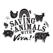 Saving Animals With Viva! Women’s Jersey Tee – White Viva! Shop