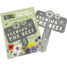 Seedball Feeding the Bees Sign