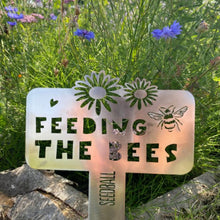 Seedball Feeding the Bees Sign