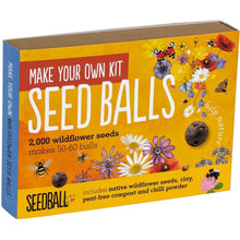 Seedball Make Your Own Kit Wildflower Seed Balls