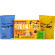 Seedball Make Your Own Kit Wildflower Seed Balls