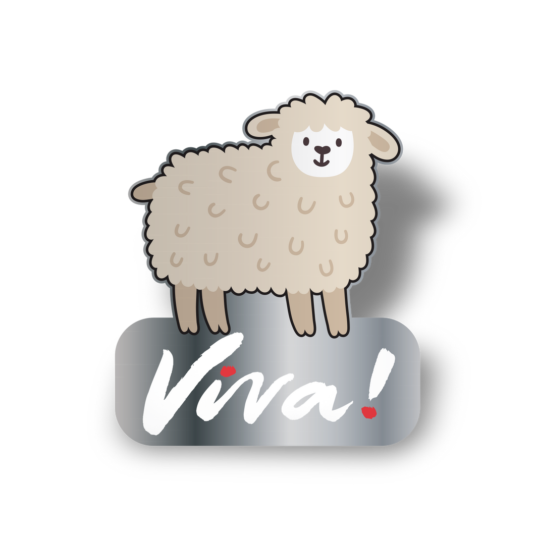 Sheep Pin Badge