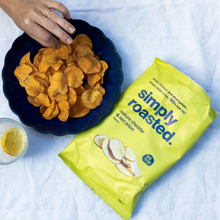 Simply Roasted Crisps - Vegan Mature Cheddar & Red Onion 21.5g